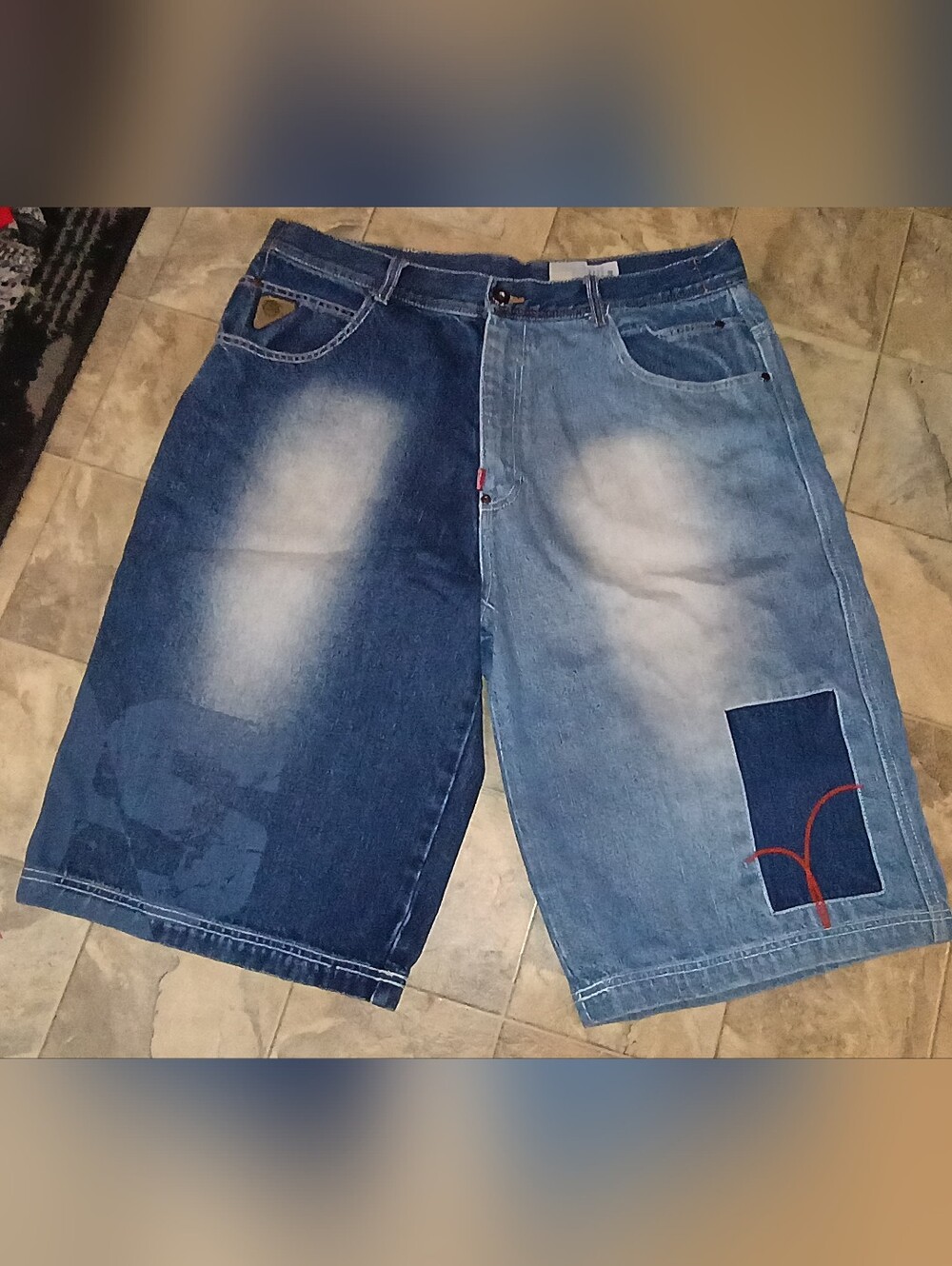 Men's "Storm Mechanism" Jean Shorts